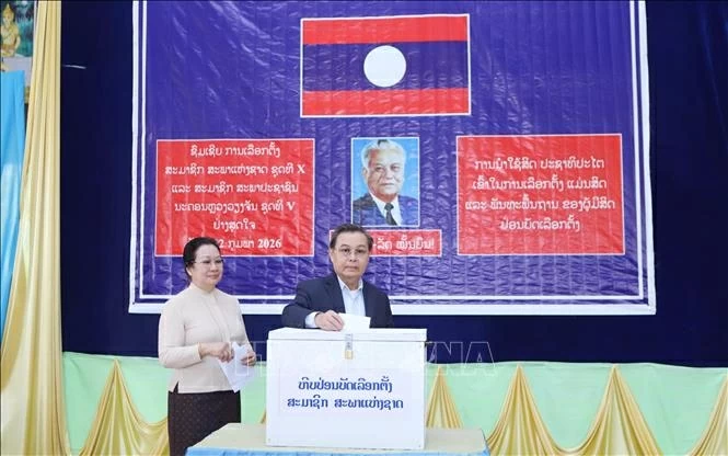Lào bầu cử đại biểu Quốc hội khóa X và Hội đồng nhân dân cấp tỉnh khóa V Lào bầu cử đại biểu Quốc hội khóa X và Hội đồng nhân dân cấp tỉnh khóa V