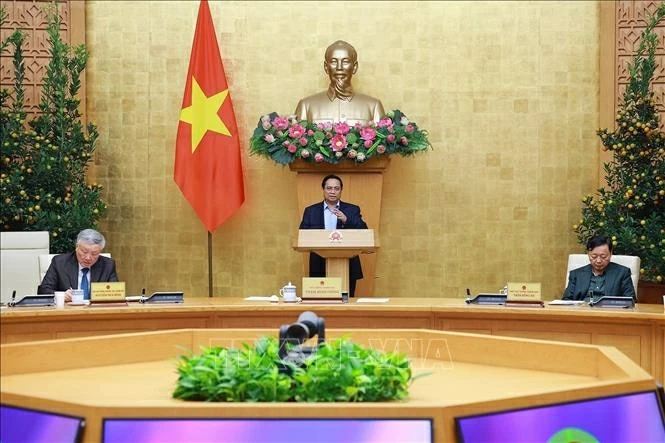 Thủ tướng Chính phủ Phạm Minh Chính: Phải bắt tay ngay vào làm việc từ ngày đầu sau Tết