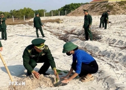 Bộ đội Biên phòng lan tỏa phong trào “Tết trồng cây” trên hai tuyến biên giới