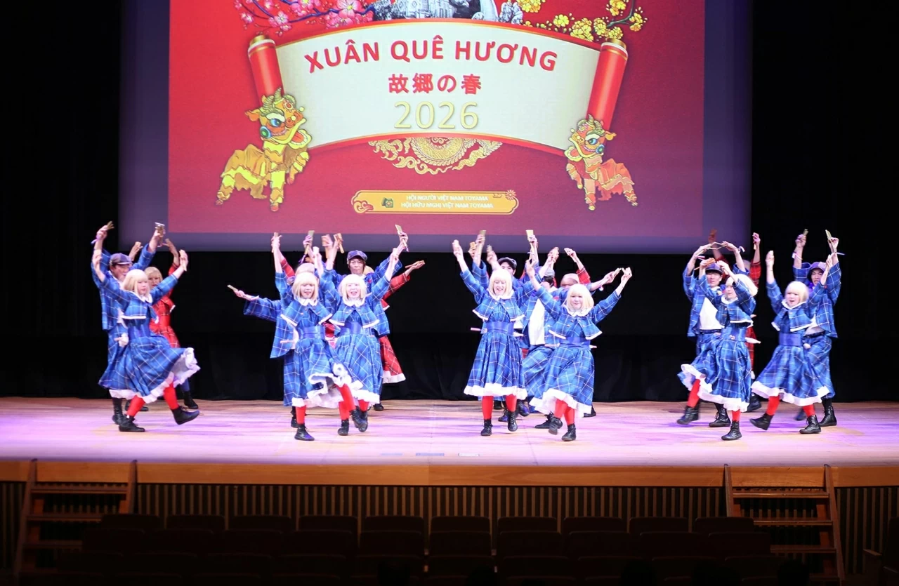 Một số tiết mục văn nghệ tại chương trình.