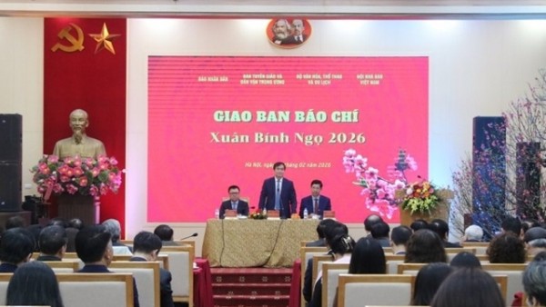 Giao ban báo chí Xuân Bính Ngọ 2026