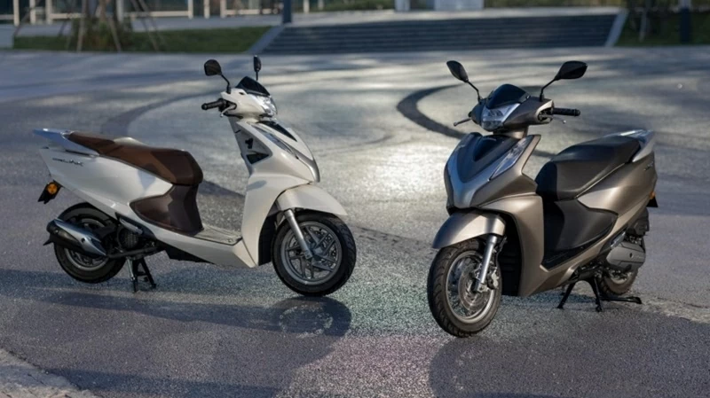 Xe tay ga Honda LD125Link.