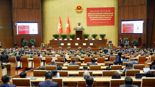 Bộ Ngoại giao tham dự Hội nghị toàn quốc quán triệt Nghị quyết 79-NQ/TW, 80-NQ/TW của Bộ Chính trị