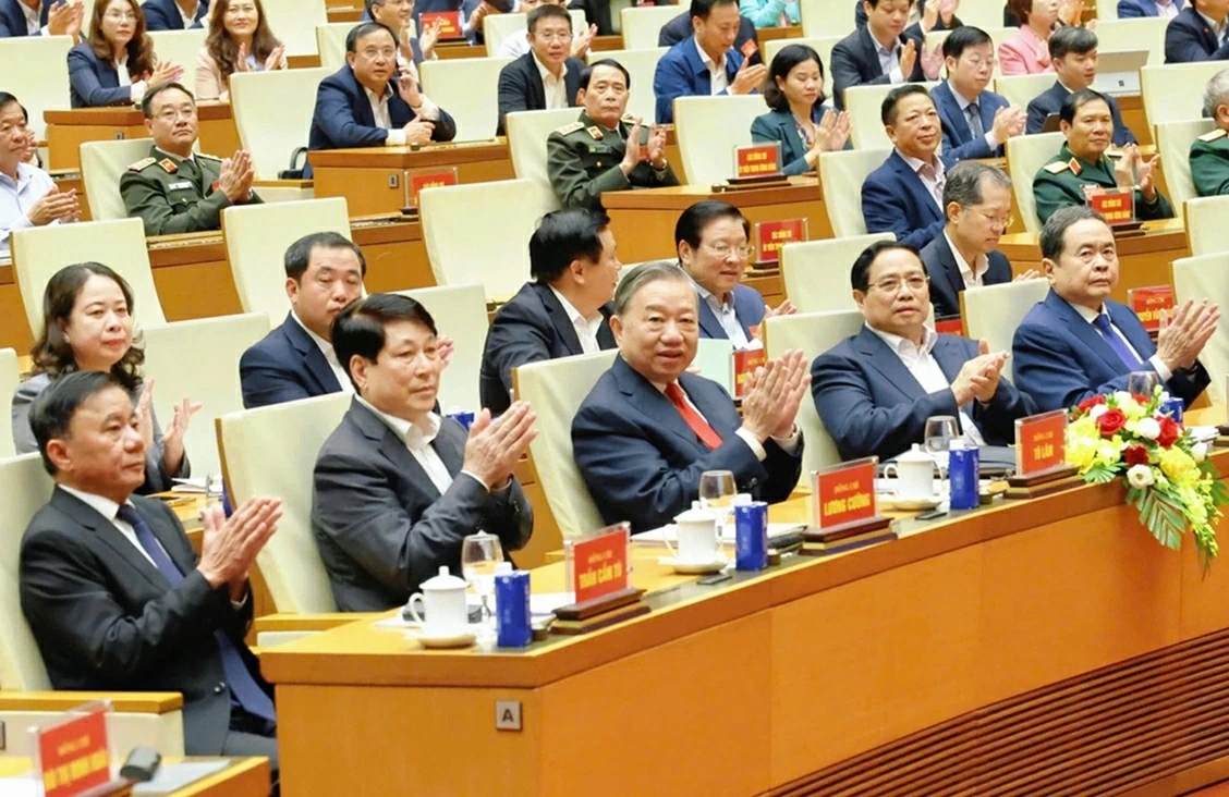 Ph&aacute;t biểu của Tổng B&iacute; thư T&ocirc; L&acirc;m tại Hội nghị to&agrave;n quốc nghi&ecirc;n cứu, học tập, qu&aacute;n triệt v&agrave; thực hiện Nghị quyết 79-NQ/TW v&agrave; 80-NQ/TW của Bộ Ch&iacute;nh trị