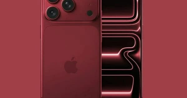 Sắc đỏ vốn không xa lạ trong lịch sử các sản phẩm của Apple. 