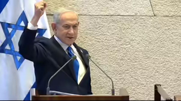 “Hơn cả một người bạn, đó là người anh em thân thiết”: Thủ tướng Israel Netanyahu dành những lời tri ân Thủ tướng Ấn Độ Narendra Modi tại nghị trường. (Nguồn: Times of India)