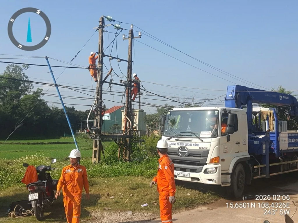 Lịch cúp điện TP. Đà Nẵng hôm nay ngày 28/2/2026