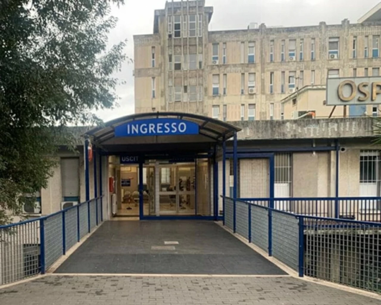 Bệnh viện San Giovanni Bosco ở thành phố Naples, Italy. (Nguồn: Regione Campania)