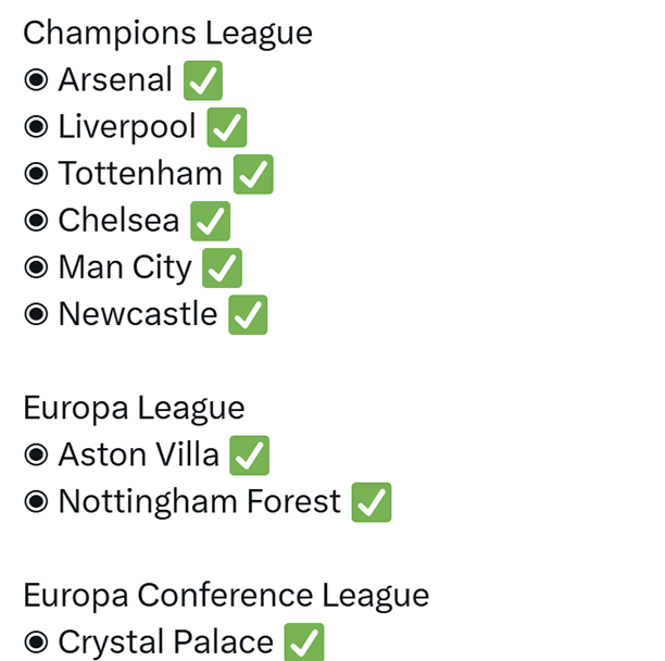 Tất cả 9 câu lạc bộ Anh đều giành vé vào vòng 1/8 cúp châu Âu Tất cả 9 câu lạc bộ Anh đều giành vé vào vòng 1/8 cúp châu Âu