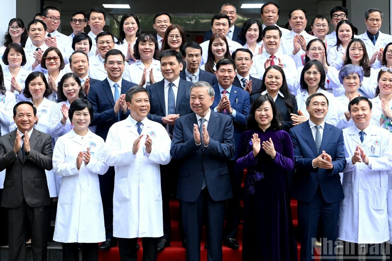 Toàn văn phát biểu của Tổng Bí thư Tô Lâm nhân dịp kỷ niệm 71 năm Ngày Thầy thuốc Việt Nam