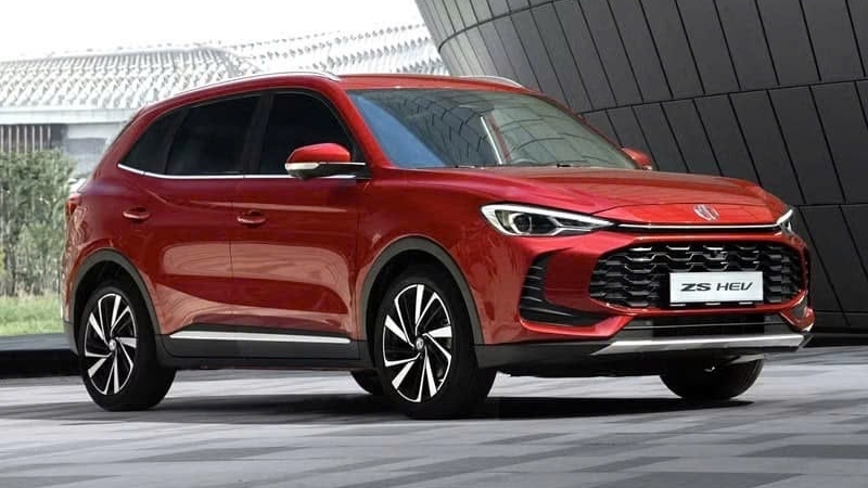 MG ZS thế hệ mới chuẩn bị ra mắt thị trường Thái Lan