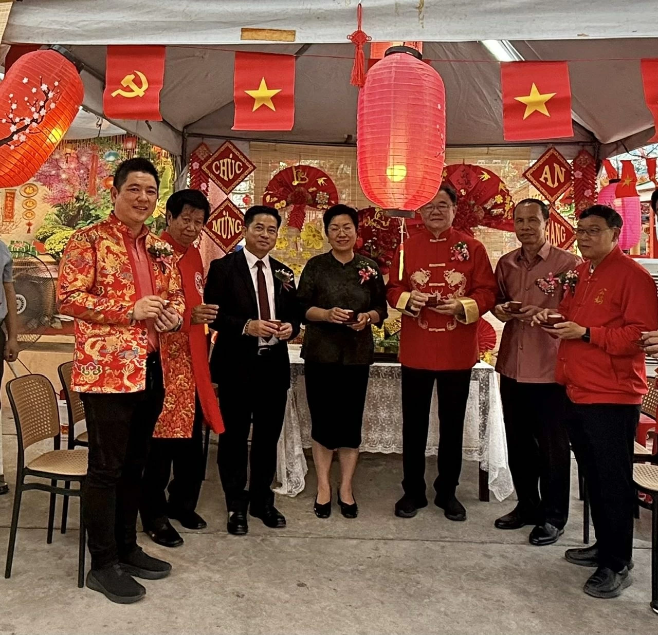 Ngày 27/2, tại trung tâm thành phố Khon Kaen, Thái Lan đã khai mạc Tết cộng đồng với chủ đề “Lễ hội đèn lồng Tết nguyên tiêu 2026”. (Nguồn: TLSQ Việt Nam tại Khon Kean) Không gian Tết Việt nổi bật tại Lễ hội đèn lồng ở Khon Kaen, Thái Lan