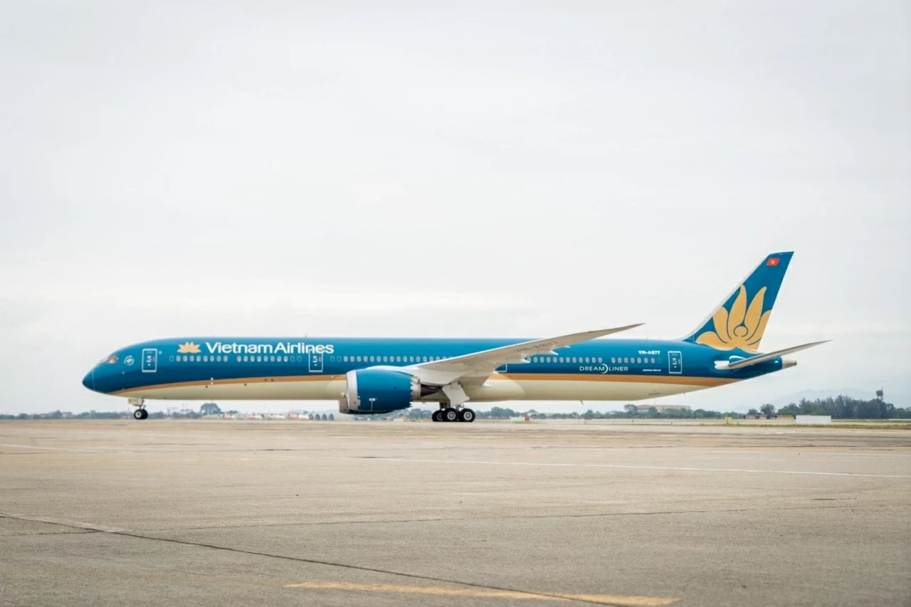Căng thẳng Iran – Israel tác động hàng không khu vực, Việt Nam chưa ghi nhận gián đoạn. (Nguồn: Vietnam Airlines) Căng thẳng Iran – Israel tác động hàng không khu vực, Việt Nam chưa ghi nhận gián đoạn. (Nguồn: Vietnam Airlines)