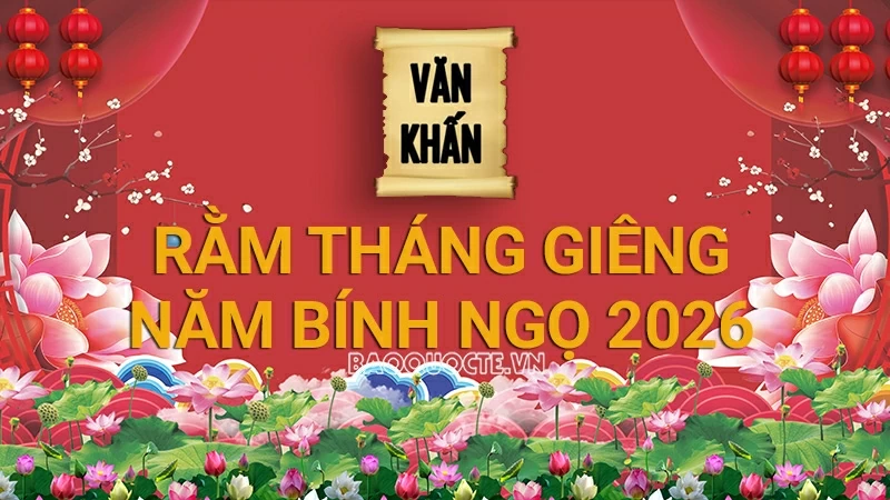 Văn khấn rằm tháng Giêng năm Bính Ngọ hút tài lộc chuẩn nhất 2026 Văn khấn rằm tháng Giêng năm Bính Ngọ hút tài lộc chuẩn nhất 2026