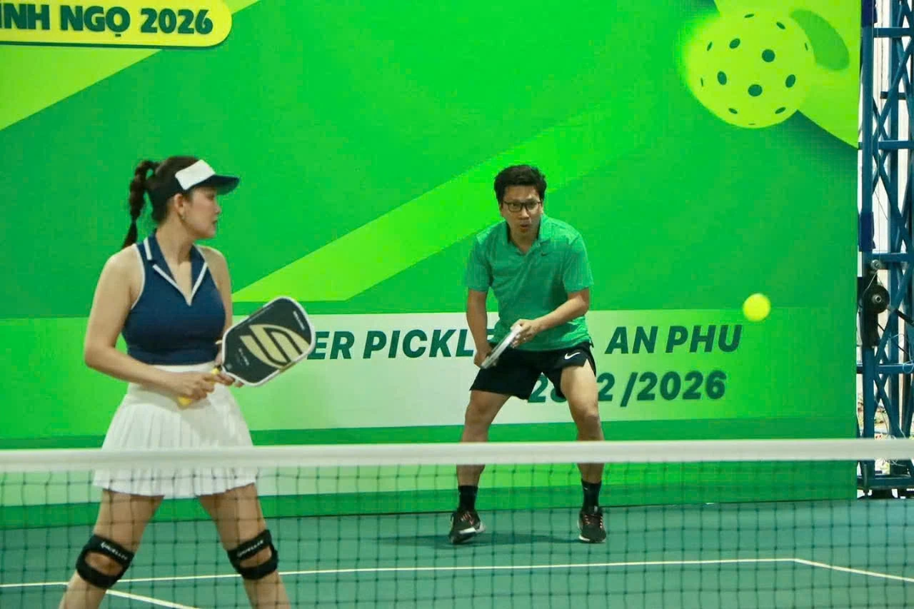 HTV tổ chức giải pickleball đầu Xuân
