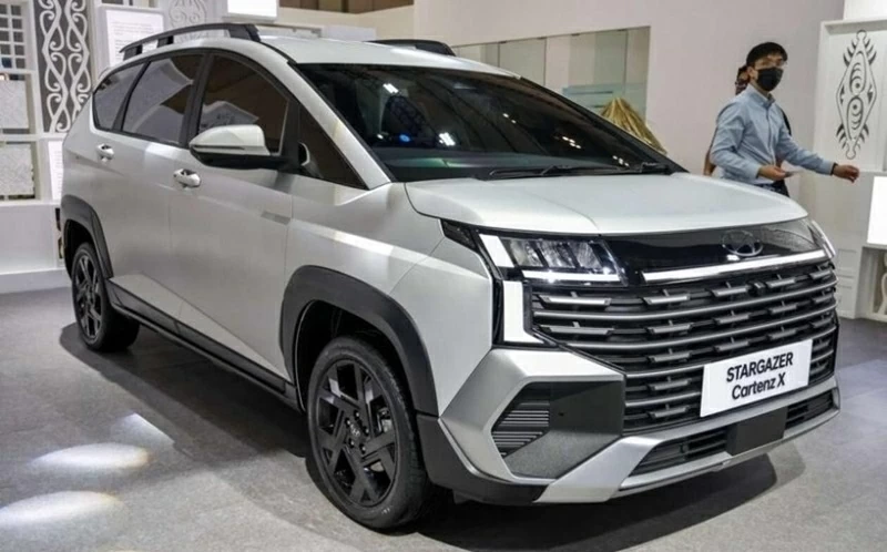 Hyundai Stargazer 2026 sắp bán tại Việt Nam gần như giữ nguyên diện mạo của bản Stargazer Cartenz tại Indonesia.