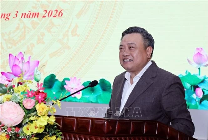 Chủ nhiệm Ủy ban Kiểm tra Trung ương Trần Sỹ Thanh tiếp xúc cử tri Lạng Sơn