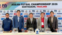 Futsal Việt Nam chung bảng chủ nhà Thái Lan, Myanmar và Timor-Leste tại Giải vô địch Đông Nam Á 2026