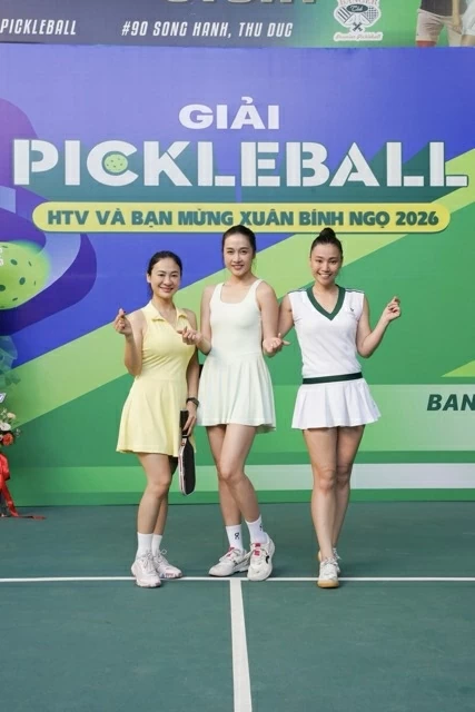 HTV tổ chức giải pickleball đầu Xuân