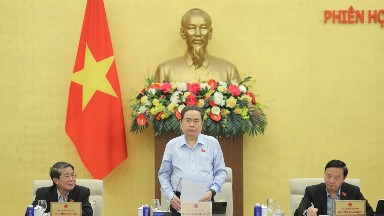 Ủy ban Thường vụ Quốc hội khai mạc Phiên họp thứ 55