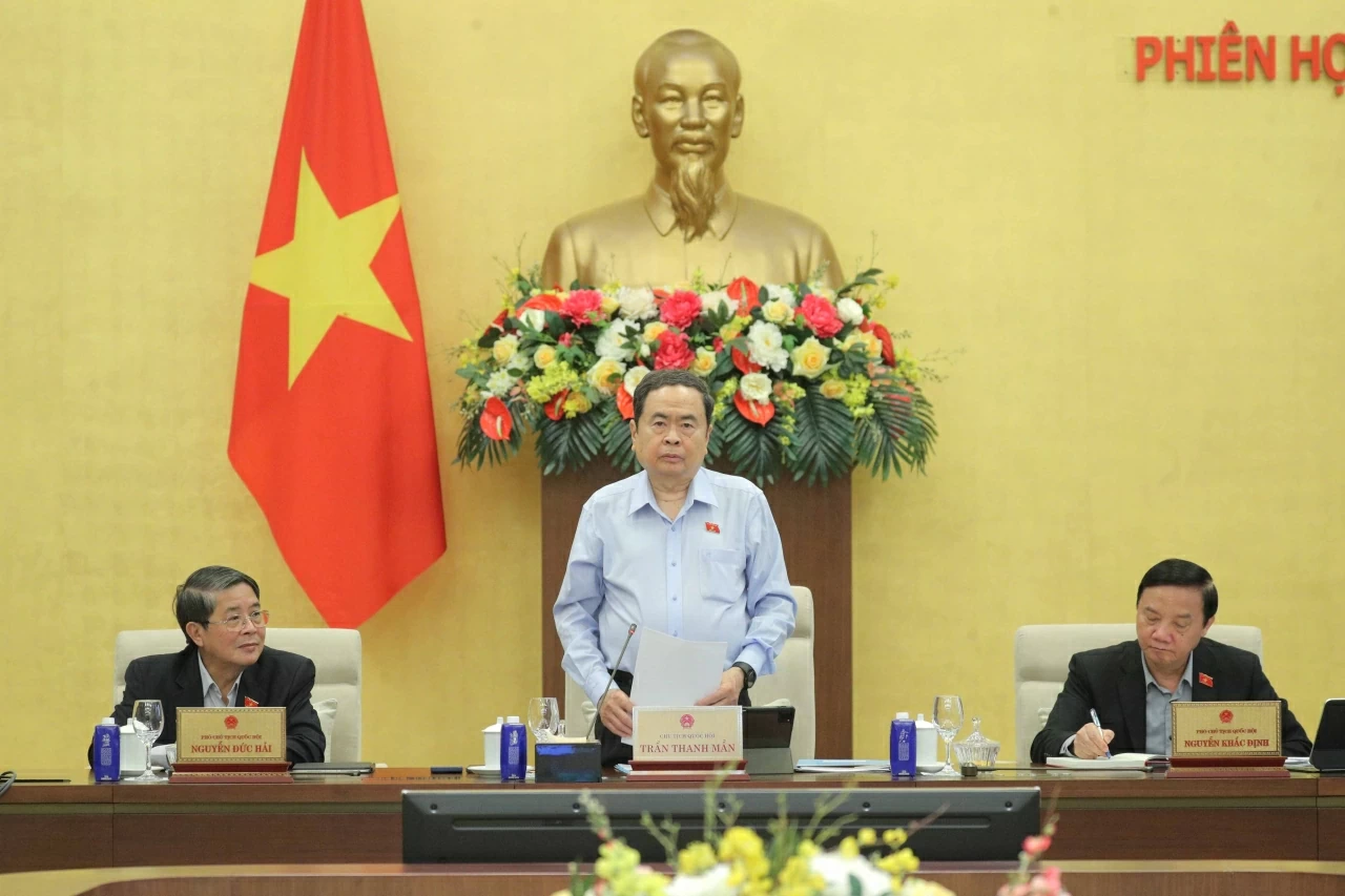 Ủy ban Thường vụ Quốc hội khai mạc Phiên họp thứ 55