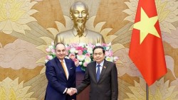 Chủ tịch Quốc hội Trần Thanh Mẫn tiếp Phó Chủ tịch thứ nhất Quốc hội Hy Lạp Ioannis Plakiotakis