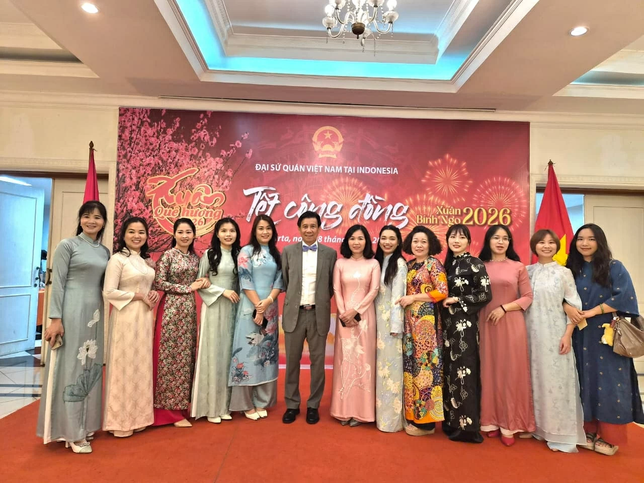Tết cộng đồng Xuân Bính Ngọ kết nối người Việt tại Indonesia