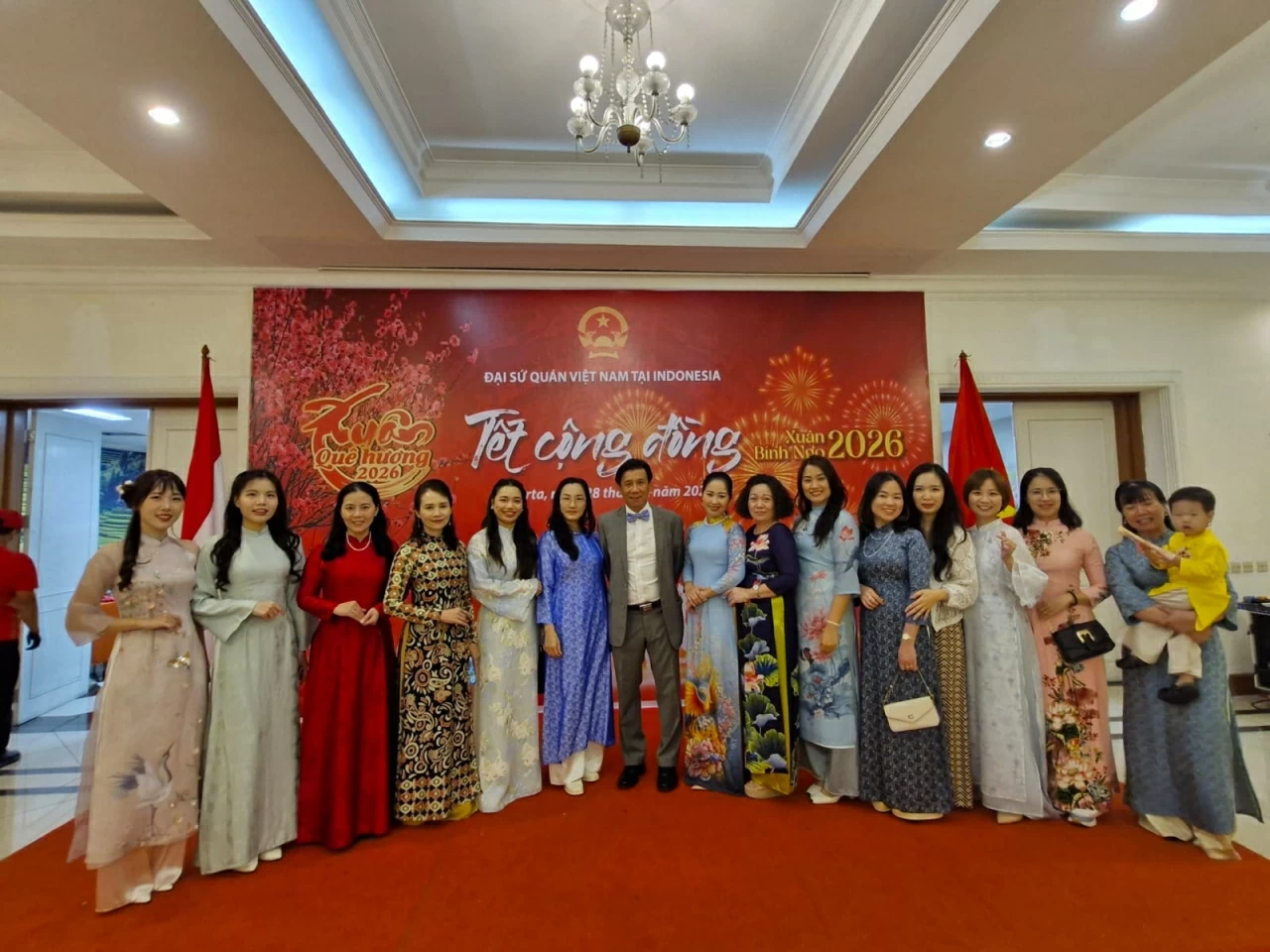 Tết cộng đồng Xuân Bính Ngọ kết nối người Việt tại Indonesia