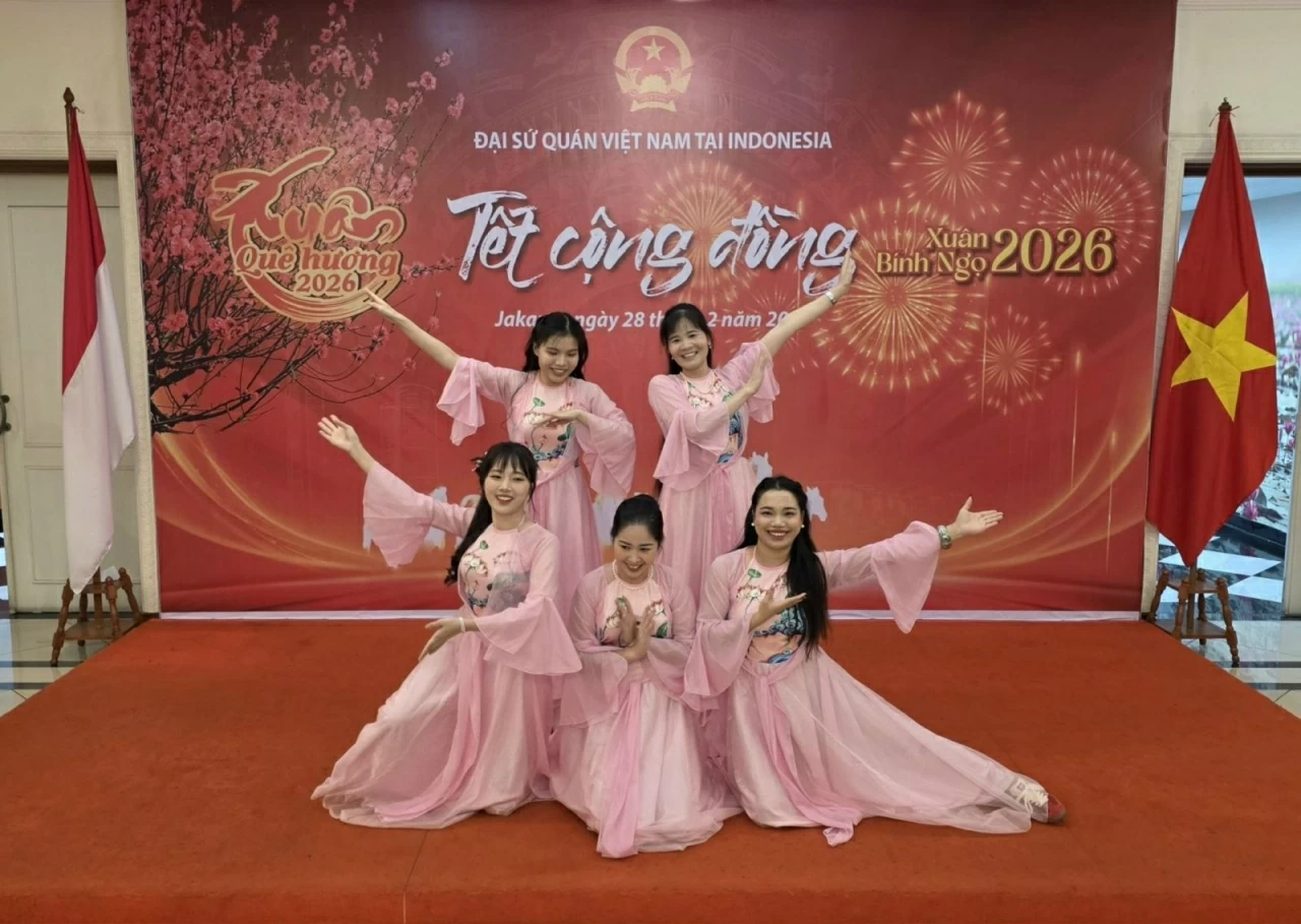 Tết cộng đồng Xuân Bính Ngọ kết nối người Việt tại Indonesia