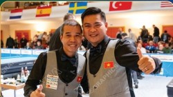 Trần Quyết Chiến và Nguyễn Trần Thanh Tự giành chức vô địch billiard carom 3 băng đồng đội thế giới 2026