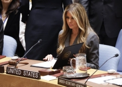 Lần đầu tiên, Đệ nhất phu nhân Mỹ Melania Trump điều hành cuộc họp của Hội đồng Bảo an LHQ