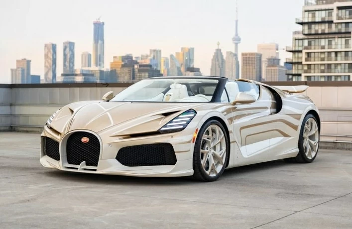 Ngoại thất của chiếc roadster này lập tức gây ấn tượng mạnh. 