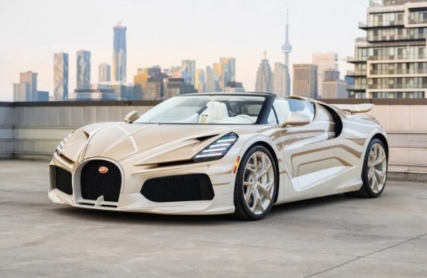 Cận cảnh Bugatti W16 Mistral La Perle Rare ra mắt tại Pháp