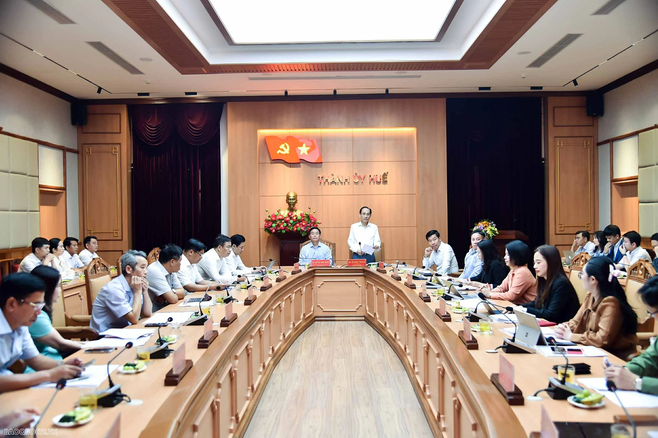 Công bố quyết định kiểm tra, giám sát 2026 đối với Ban Thường vụ Thành ủy Huế Công bố quyết định kiểm tra, giám sát 2026 đối với Ban Thường vụ Thành ủy Huế