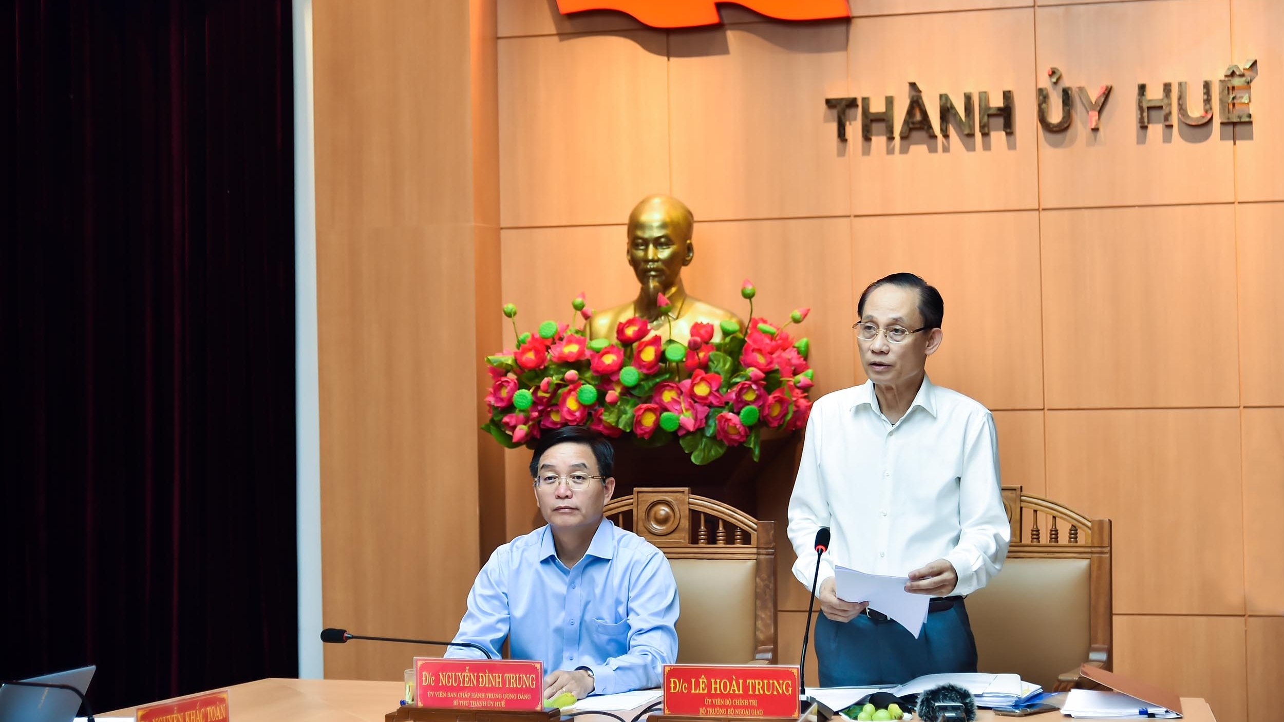 Công bố quyết định kiểm tra, giám sát 2026 đối với Ban Thường vụ Thành ủy Huế