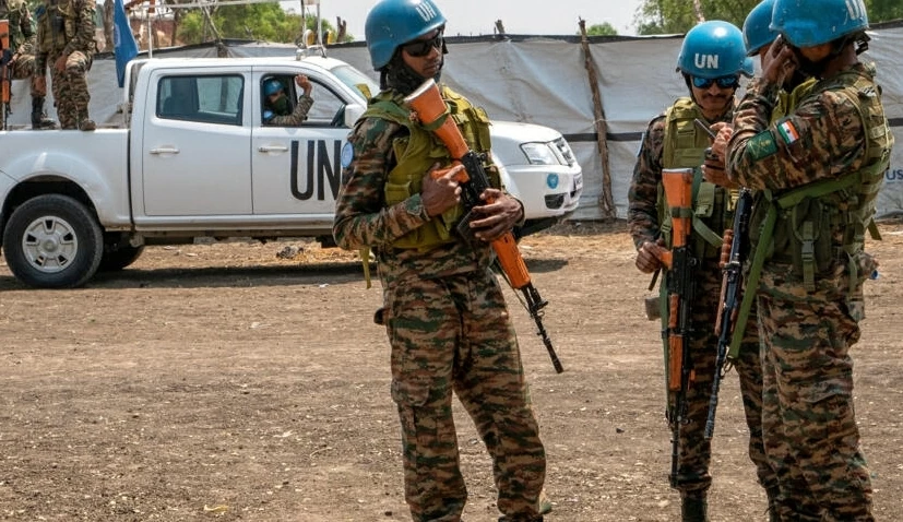 UNMISS lên án vụ tấn công nhằm vào đoàn xe gìn giữ hòa bình tại khu vực giáp ranh bang Jonglei và Đại Pibor, Nam Sudan. (Nguồn: RFI) UNMISS lên án vụ tấn công nhằm vào đoàn xe gìn giữ hòa bình tại khu vực giáp ranh bang Jonglei và Đại Pibor, Nam Sudan. (Nguồn: RFI)