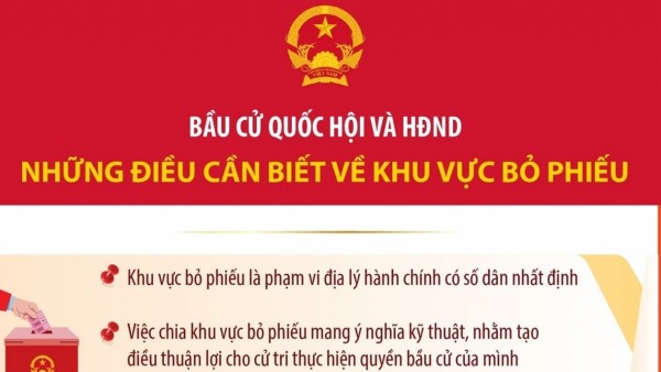 Bầu cử Quốc hội và Hội đồng Nhân dân: Những điều cần biết về Khu vực bỏ phiếu