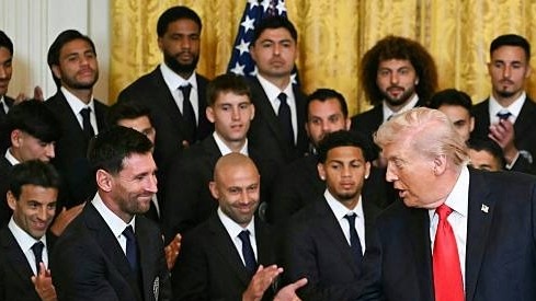 Thăm Nhà Trắng, Messi lần đầu gặp Tổng thống Trump