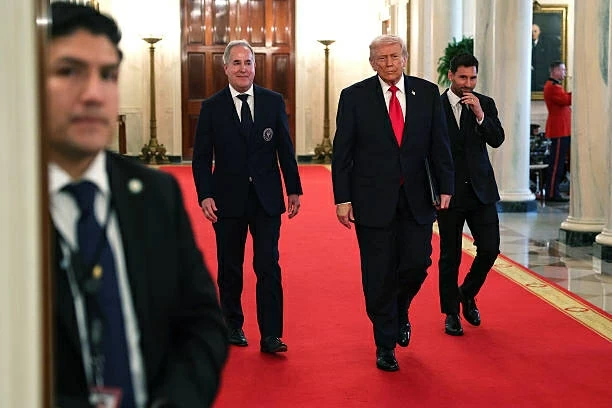 Thăm Nhà Trắng, Messi lần đầu gặp Tổng thống Trump Thăm Nhà Trắng, Messi lần đầu gặp Tổng thống Trump