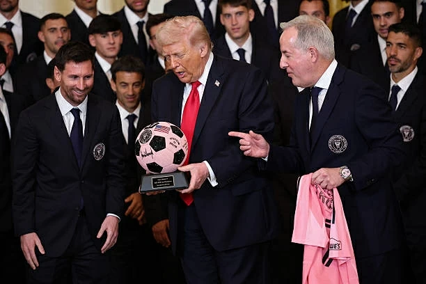 Thăm Nhà Trắng, Messi lần đầu gặp Tổng thống Trump
