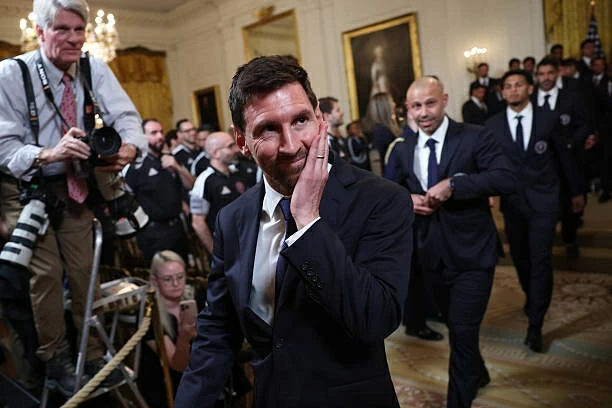 Thăm Nhà Trắng, Messi lần đầu gặp Tổng thống Trump Thăm Nhà Trắng, Messi lần đầu gặp Tổng thống Trump
