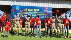 Nữ quân nhân Việt Nam tỏa sáng tinh thần gìn giữ hòa bình