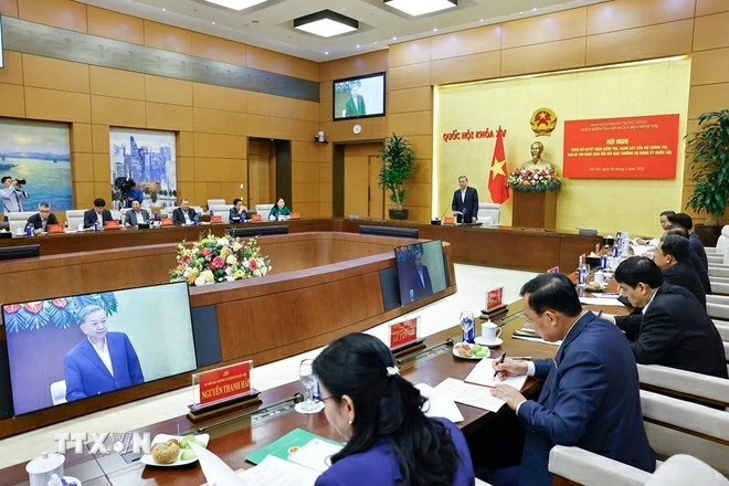 Công bố quyết định kiểm tra, giám sát đối với Ban Thường vụ Đảng ủy Quốc hội