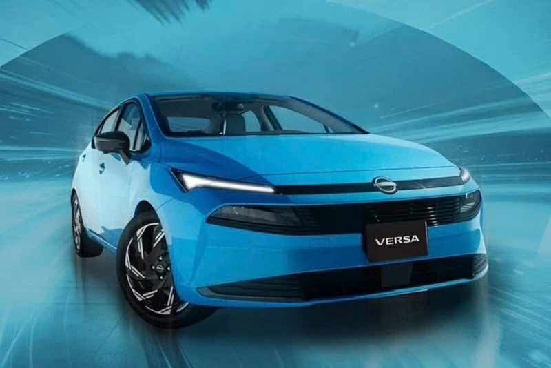 Nissan Versa 2026 được tinh chỉnh thiết kế theo hướng nam tính và góc cạnh hơn.