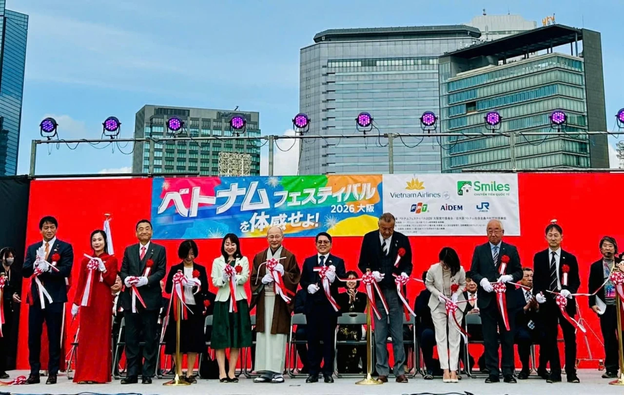 Khai mạc Lễ hội Việt Nam 2026 tại Osaka