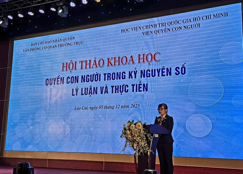 Chủ động định hình luật chơi trong kỷ nguyên số: Đặt quyền con người vào vị trí trung tâm