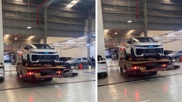 Geely Coolray phiên bản mới bất ngờ xuất hiện tại Việt Nam