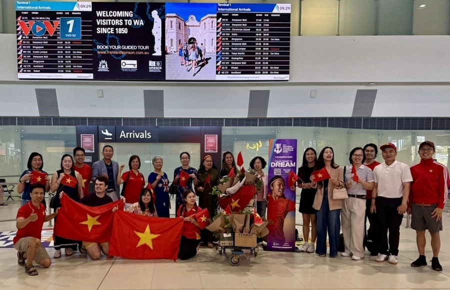 Tuyển bóng đá nữ Việt Nam truyền cảm hứng mạnh mẽ cho cộng đồng người Việt ở nước ngoài Tuyển bóng đá nữ Việt Nam truyền cảm hứng mạnh mẽ cho cộng đồng người Việt ở nước ngoài