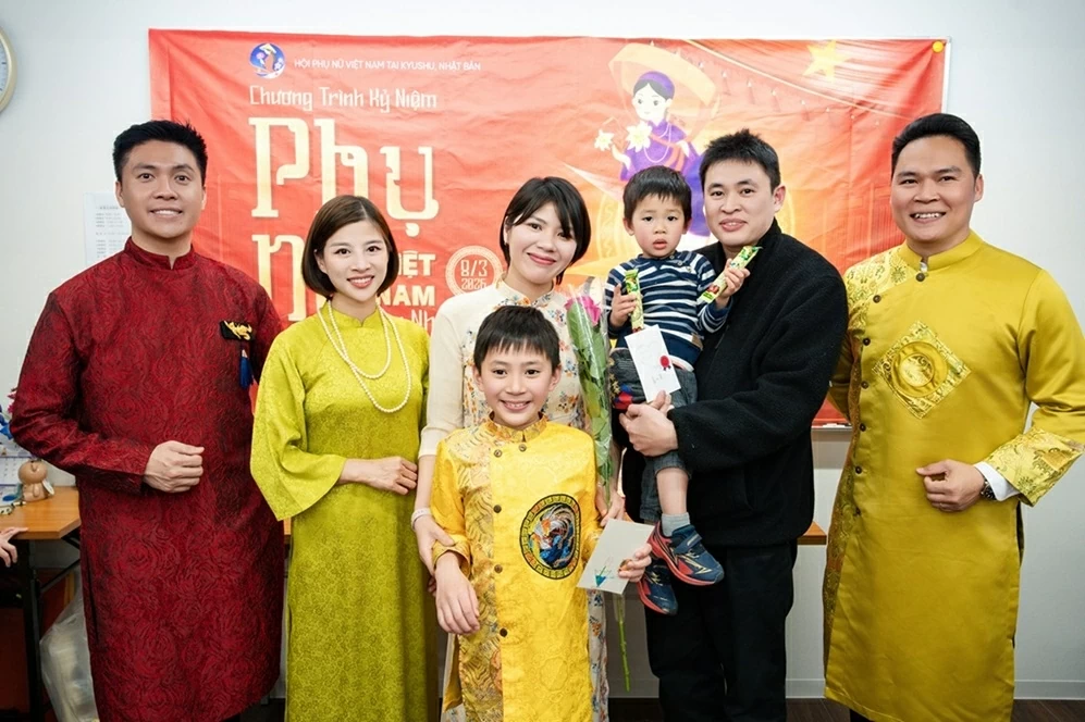 Phụ nữ Việt tại Kyushu (Nhật Bản) chung tay gìn giữ văn hóa và tiếng Việt nơi xứ người