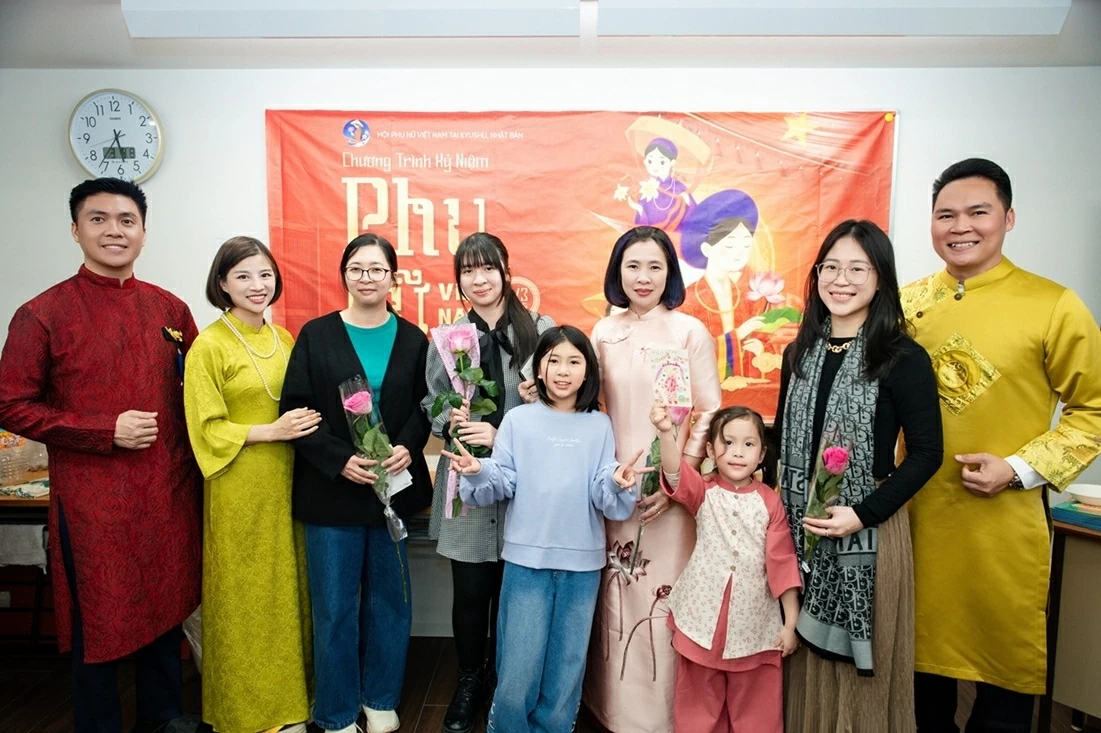 Phụ nữ Việt tại Kyushu (Nhật Bản) chung tay gìn giữ văn hóa và tiếng Việt nơi xứ người